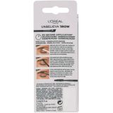 L’Oréal Paris Unbelieva'Brow Langhoudende Waterproof Wenkbrauwgel - 1.0 Ebony - Donker Bruin - 3.4ml
