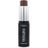 L'Oréal - Infallible Longwear Shaping Foundation Stick - 250 Ebony