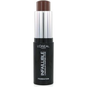 L'Oréal - Infallible Longwear Shaping Foundation Stick - 250 Ebony