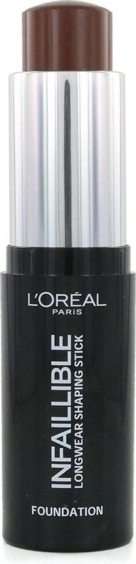 L'Oréal - Infallible Longwear Shaping Foundation Stick - 250 Ebony