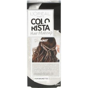 L'Oreal Haar Makeup Colorista 1-Day White Gold 30ml