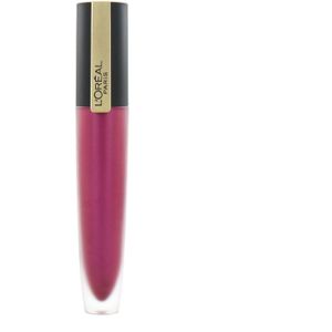 L'Oreal - Rouge Signature Metallics - Lip-gloss - 7 ml - Metaal