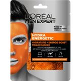 L'Oréal Paris Men Expert - Hydra Energetic Gezichtsmasker - 1 stuk