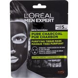 L'Oréal Paris - Men Expert - Gezichtsmasker - Carbon - XL