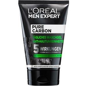 L'Oréal Men Expert Pure Charcoal Wasgel, 100 ml,Meerkleurig