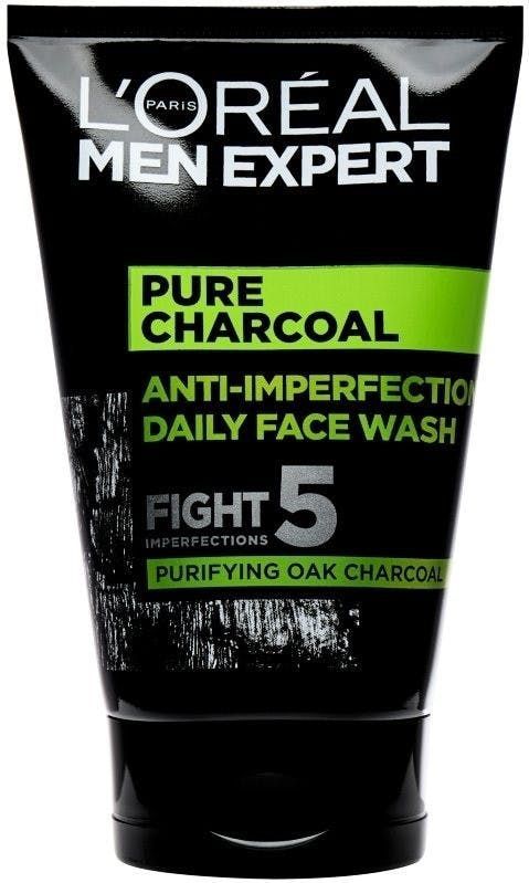 Loreal Paris Pure Carbon Men Expert Anti-Imperfection Daily Face Wash 100 ml