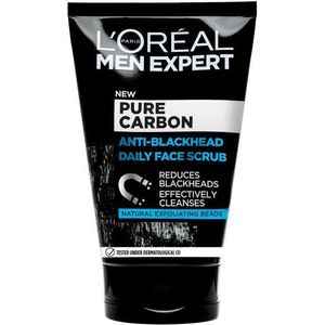 L'Oréal Paris - Pure Charcoal Face Clean Scrub - Gezichtsscrub - Actieve Houtskool - 150ml
