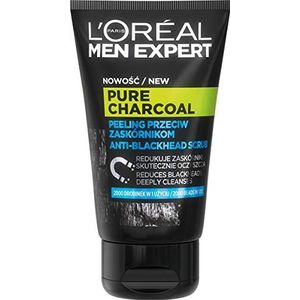 L'Oréal Paris - Men Expert - Pure Charcoal - Gezichtscrub - Zwart