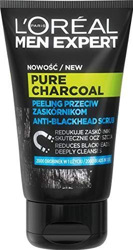 L'Oréal Paris - Men Expert - Pure Charcoal - Gezichtscrub - Zwart