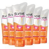 L’Oréal Paris Elvive Dream Lengths Rapid Reviver Intense Conditioner - Lang, Beschadigd Haar - 6 x 180 ml