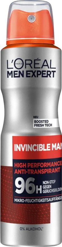 L'Oreal Men Expert Deospray 150ml Invincible Man