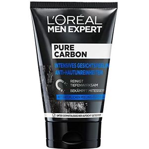 L'Oréal Men Expert Pure Charcoal gezichtspeeling anti-huidonzuiverheden Gezichtsscrub, 100 ml