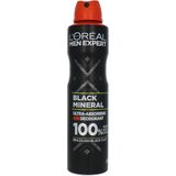 L Oreal Paris Expert Men Black Mineral Deoderant - 250ml
