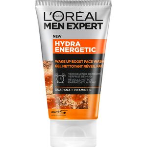 L’Oréal Paris Men Expert Hydra Energetic Face Wash - Reinigingsgel voor het gezicht - 100 ml - Droge huid