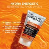 L'Oréal Paris Men Expert - Hydra Energetic Face Wash - 100ml - Vitamine C