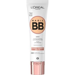 L'Oréal Paris Magic BB – Verzorgende dagcrème en make-up in 1 - BB Cream – Medium Light