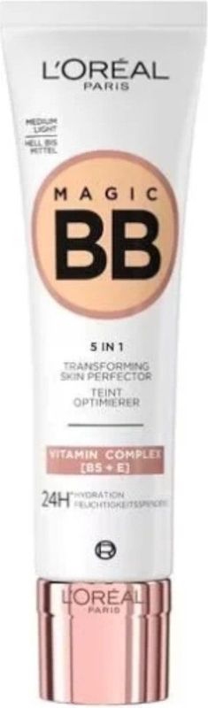 L'Oréal Paris Magic BB – Verzorgende dagcrème en make-up in 1 - BB Cream – Medium Light