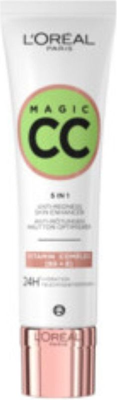 L'Oréal Paris - CC Cream - Getinte Crème - Anti Roodheid - SPF 11