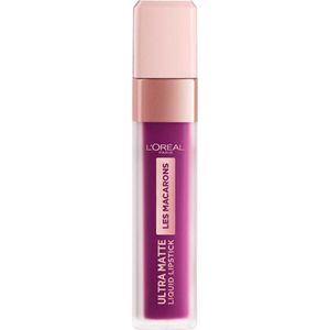 L'Oréal Paris Les Macarons Langhoudende Matte Lipstick - 840 Infinite Plum – Paars – 6,7 ml