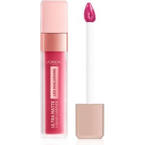 L’Oréal Paris - Les Macarons - Langhoudende Matte Lipstick - 820 Praline De Paris - Roze - 6,7 ml