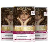 L'OREAL EXCELLENCE 4.3 GOLDBRAUN - Haarverf.