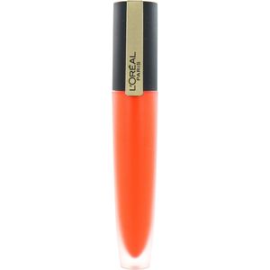 L'Oréal Paris Rouge Signature Lippenstift - 127 I Revolutionize - Rood - Matte Vloeibare Lipstick