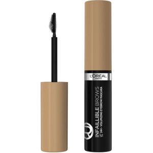 L’Oréal Paris Infaillible up to 24H Brow Mascara - Langhoudende Wenkbrauwmascara - Natuurlijk - Vegan - 7.0 Blonde - 5ml