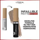 L’Oréal Paris - Infaillible - Wenkbrauwmascara - Light Brunette - 5 ml