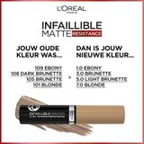 L'Oréal Infaillible up to 24H Brow Mascara 5.0 Light Brunette 5 ml