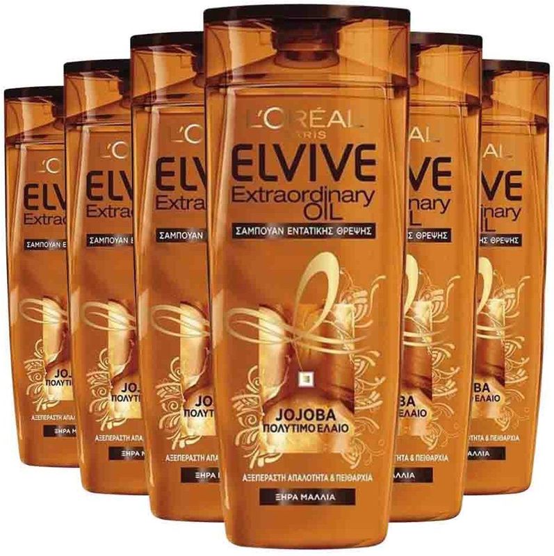 L'Oréal - Elvive Extraordinary Oil - Shampoo - Jojoba - 400 ml