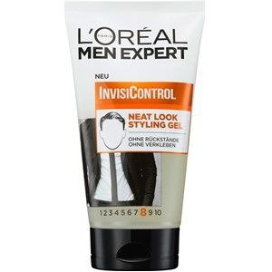 L'Oréal Men Expert Neat Look Styling Gel voor mannen, haargel voor verzorgde en natuurlijke haarstyling, heren haarstyling voor een matte afwerking, InvisiControl, 1 x 150 ml