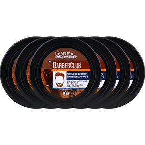 L'Oréal Paris Men Expert Barber Club Wax - Warrige Look - 75 ml - 6x