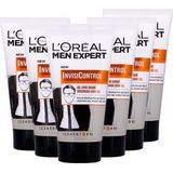 L'Oréal Paris Men Expert Barber Club Invisi Control - Verzorgde Look Styling Gel - 6 x 150ml