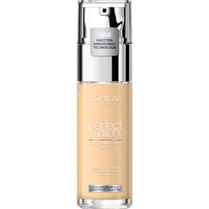 L'Oréal Paris Perfect Match vloeibare foundation met Hyaluronic zuur en aloë Vera, N°1.N ivoire/ivory, 30 ml