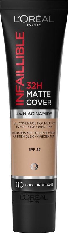 L'Oréal Paris Infaillible 32H Matte Cover 110 Foundation