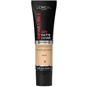 L’Oréal Paris Make-up teint Foundation Infaillible 24H Matte Cover 155 Natural Rose