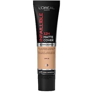 L’Oréal Paris Infaillible Matte Cover Foundation - 30 ml - Volledige Dekking