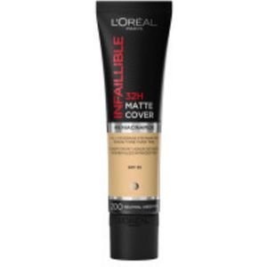 L’Oréal Paris Make-up teint Foundation Infaillible 24H Matte Cover 200 Golden Sand