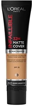 L'ORÉAL PARIS Foundation Infaillible 32H Matte Cover, mit langanhaltender Formel