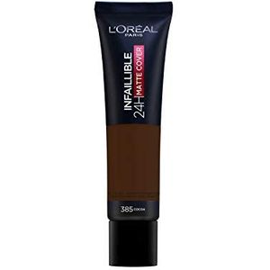 L’Oréal Paris Make-up teint Foundation Infaillible 24H Matte Cover 385 Cocoa