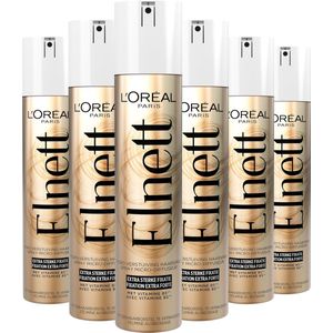 L'Oréal Elnett - Extra Sterke Fixatie Haarspray - 6 x 300ml