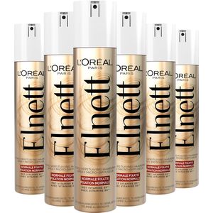 L'Oréal Elnett - Normale Fixatie Haarspray - 6 x 300ml