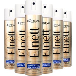 L'Oréal Elnett - Sterke Fixatie Haarspray - 6x 400ml