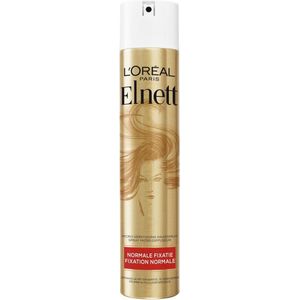 6x L'Oréal Elnett Satin Normale Fixatie Haarspray 400 ml
