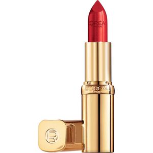 L’Oréal Paris Color Riche Satin Lipstick - 152 a La Mode - Rood - Verzorgende, Lippenstift verrijkt met Arganolie - 4,54 gr