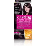 L'Oréal Paris Casting Crème Gloss Donker Parelmoer Asbruin 3102 - Semi-permanente Haarkleuring Zonder Ammoniak