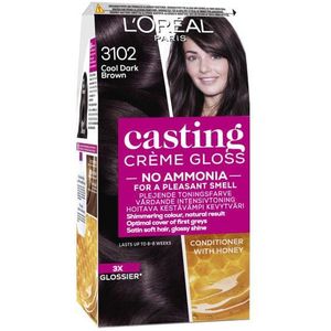 L'Oréal Paris Casting Creme Gloss 3102 Cool Dark Brown 1 st