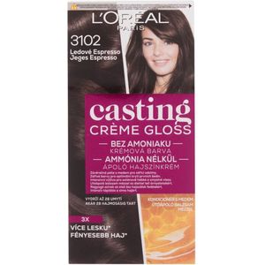 L’Oréal Paris - Casting Creme Gloss - Haarkleuring - Tint 3102 Iced Espresso - 1 st