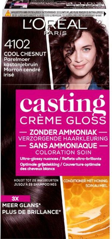 L'Oréal - Casting Crème Gloss - Haarkleuring - Parelmoer Kastanjebruin