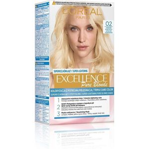 L'Oreal Excellence Pure Blonde Haarverf - 02 Ultra Light Golden Blonde